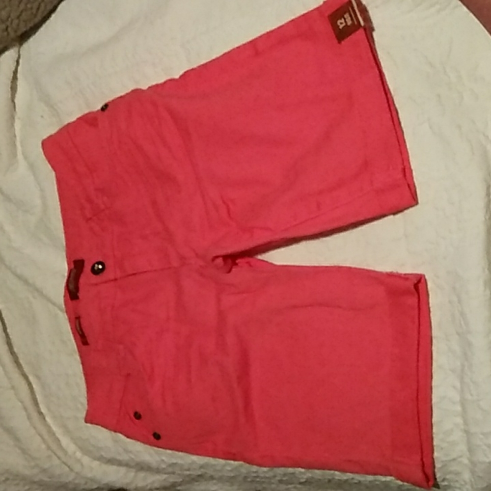 NWT Girls Coral Arizona Bermuda Shorts Size 12 reg.